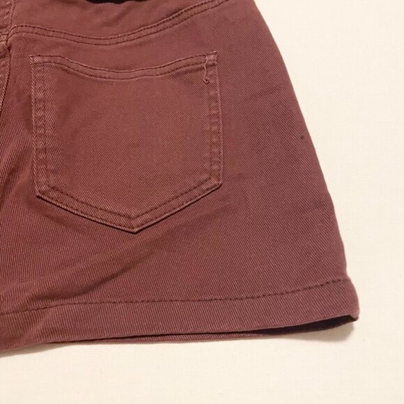 Tinseltown Skirt Belted Mini Denim Skirt Size 3 - Picture 11 of 16